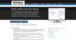 Desktop Screenshot of employeetimepunch.com